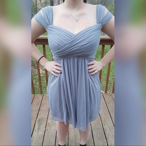 Split Shoulder Dress